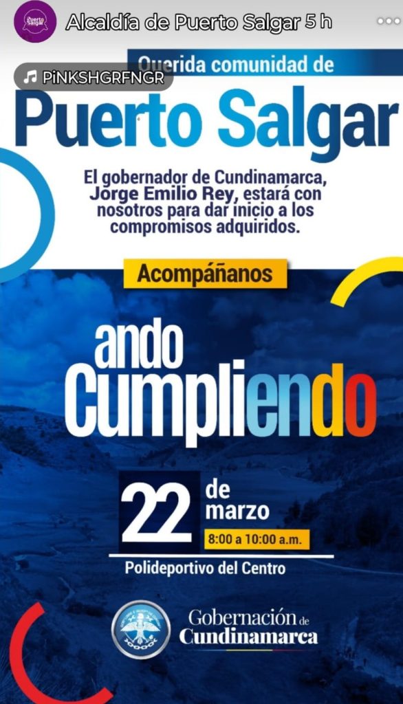 Gobernación de Cundinamarca: Hoy la GIRA ANDO CUMPLIENDO en la Provincia de Magdalena Bajo
