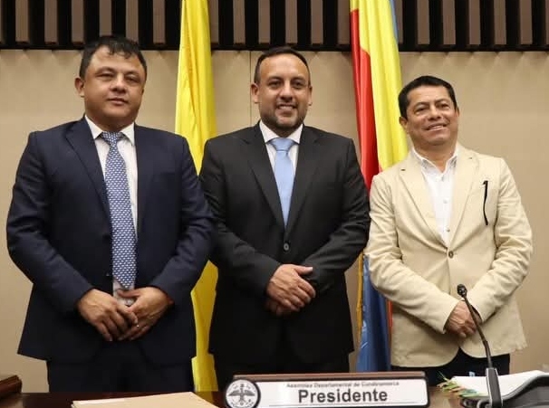 ASAMBLEA DE CUNDINAMARCA: JUAN GABRIEL AYALA se posesionó como Nuevo Presidente.