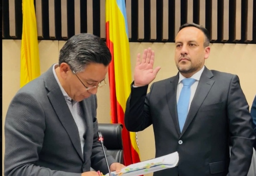 Gobernador Jorge Rey felicita a la nueva Mesa Directiva de la Asamblea de Cundinamarca: proyecta trabajo conjunto hacia 2026