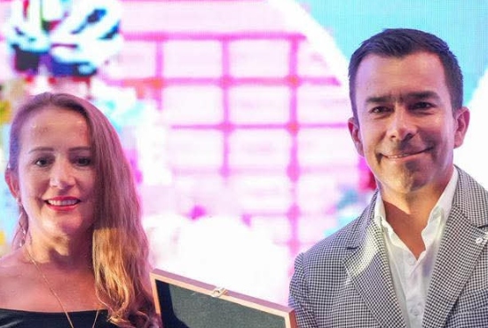 GOBERNACIÓN DE CUNDINAMARCA: JORGE EMILIO REY ÁNGEL con LUZ MARINA CHUQUEN