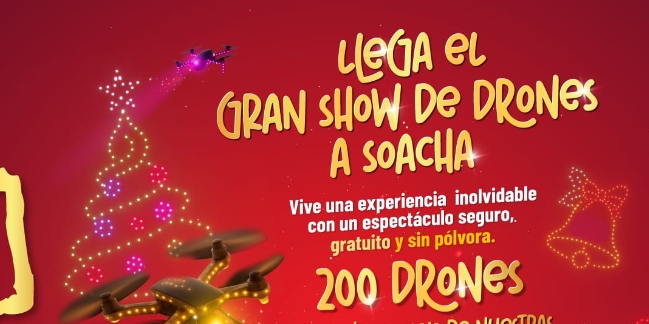 ¡Muchos Drones en los cielos de Soacha!
